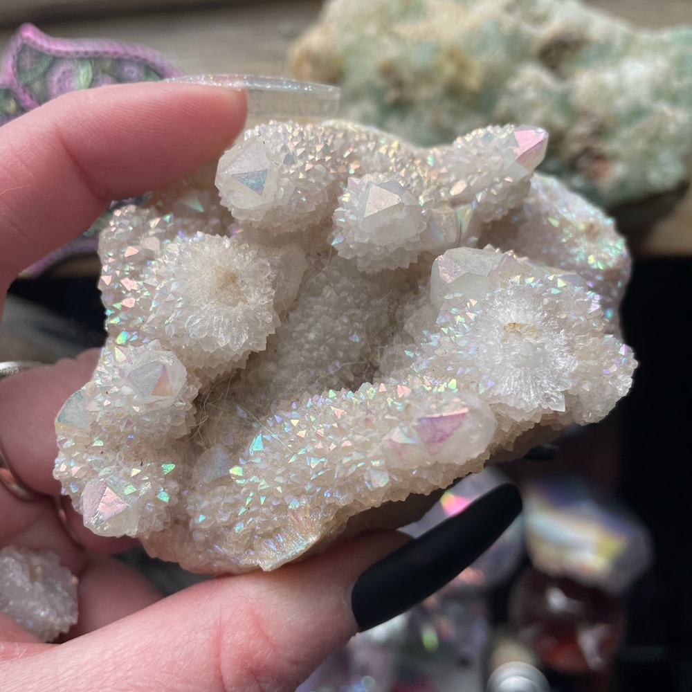 Aura spirit quartz